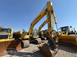 Used Excavator,Back of used Excavator,Back of used Komatsu,Used Komatsu,Used Komatsu Excavator in yard